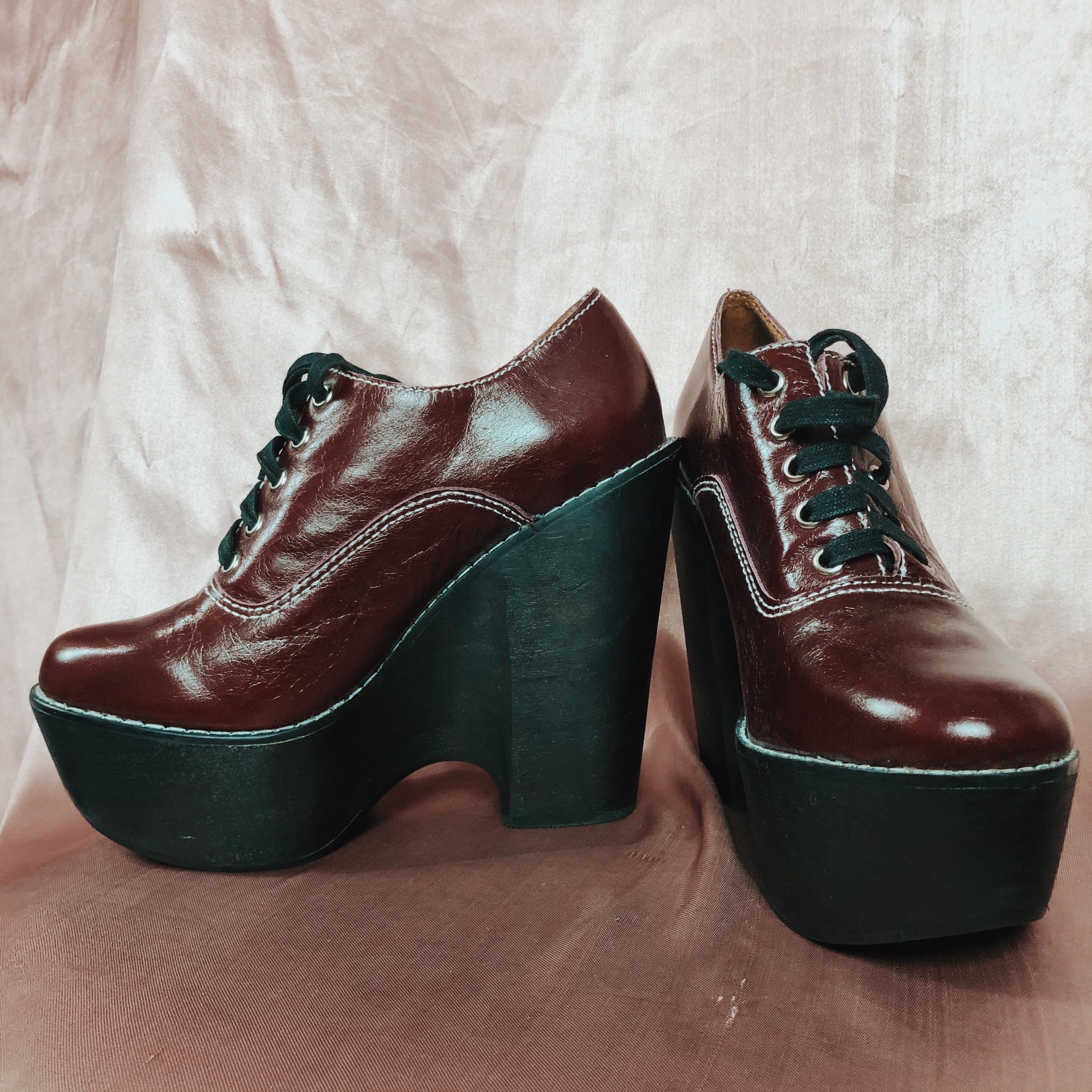 Rare Jeffrey Campbell Maroon Booties