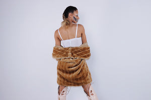 Only Thing Soft About Me Faux Fur Mink Jacket