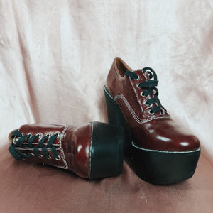 Rare Jeffrey Campbell Maroon Booties