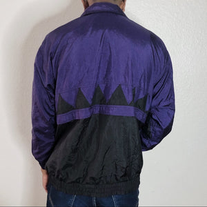 Vintage 90’s Purple & Black Unisex XL Jacket