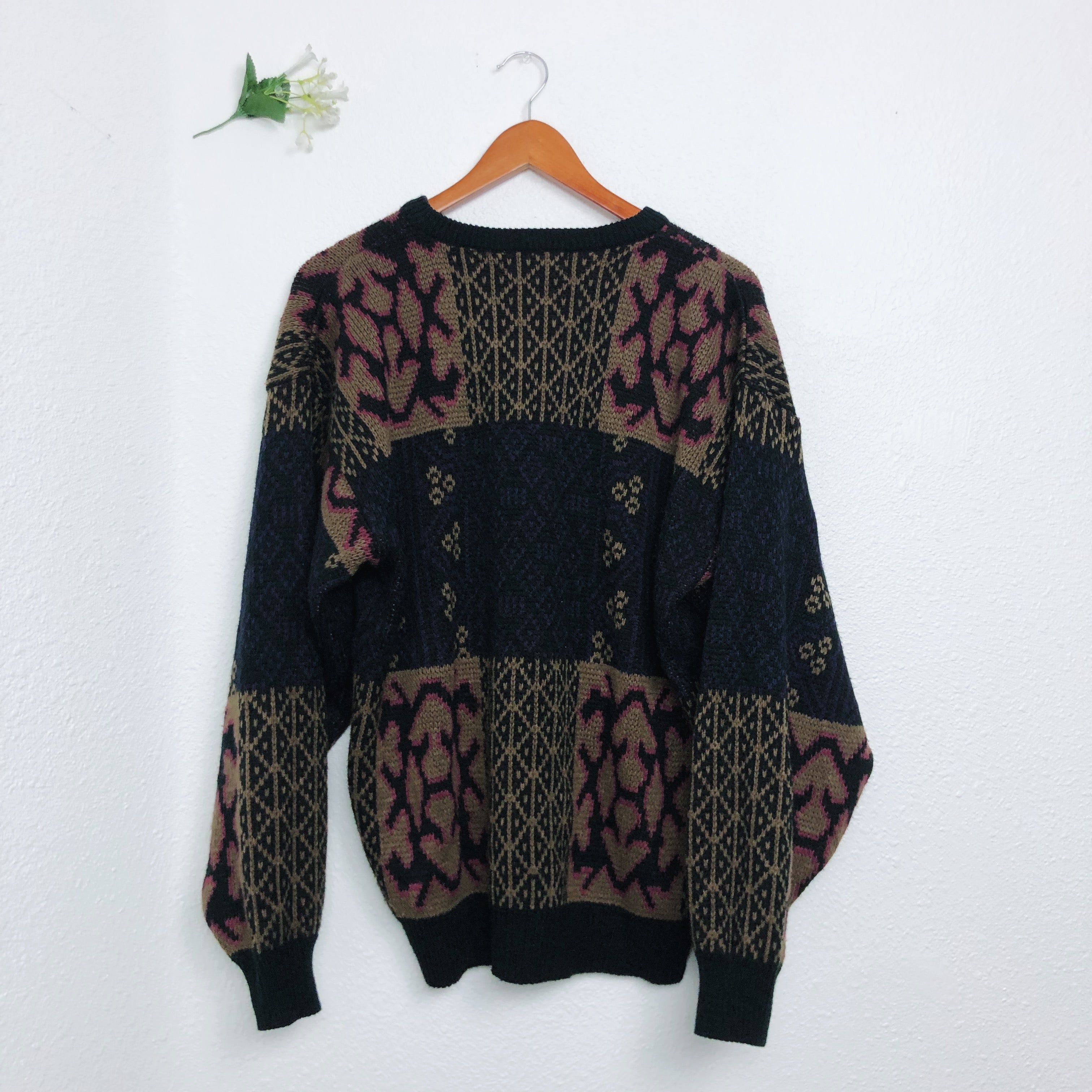 Vintage Brown Gitano Crewneck Sweater