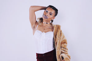 Only Thing Soft About Me Faux Fur Mink Jacket