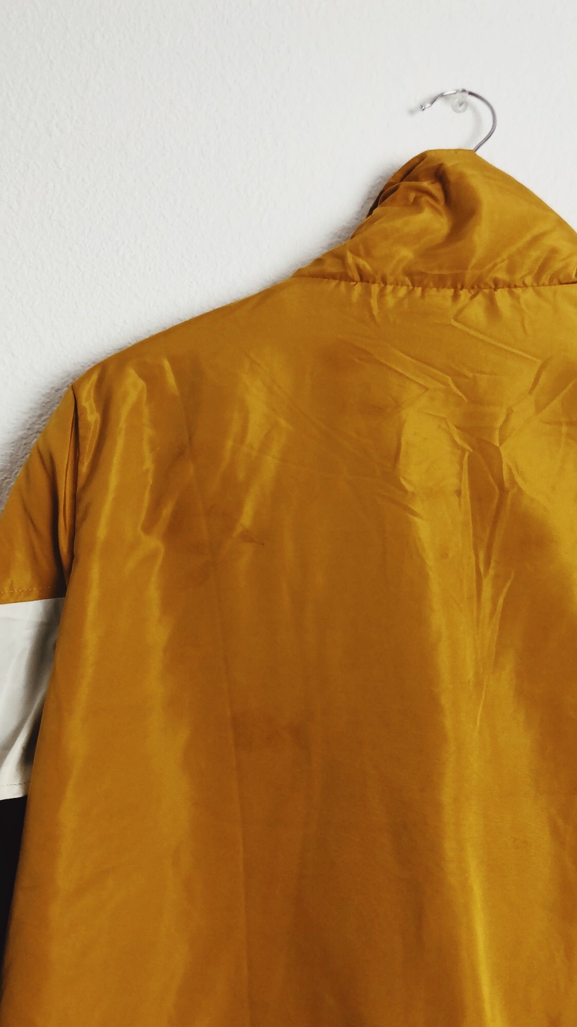 90s Yellow Full Zip Windbreaker