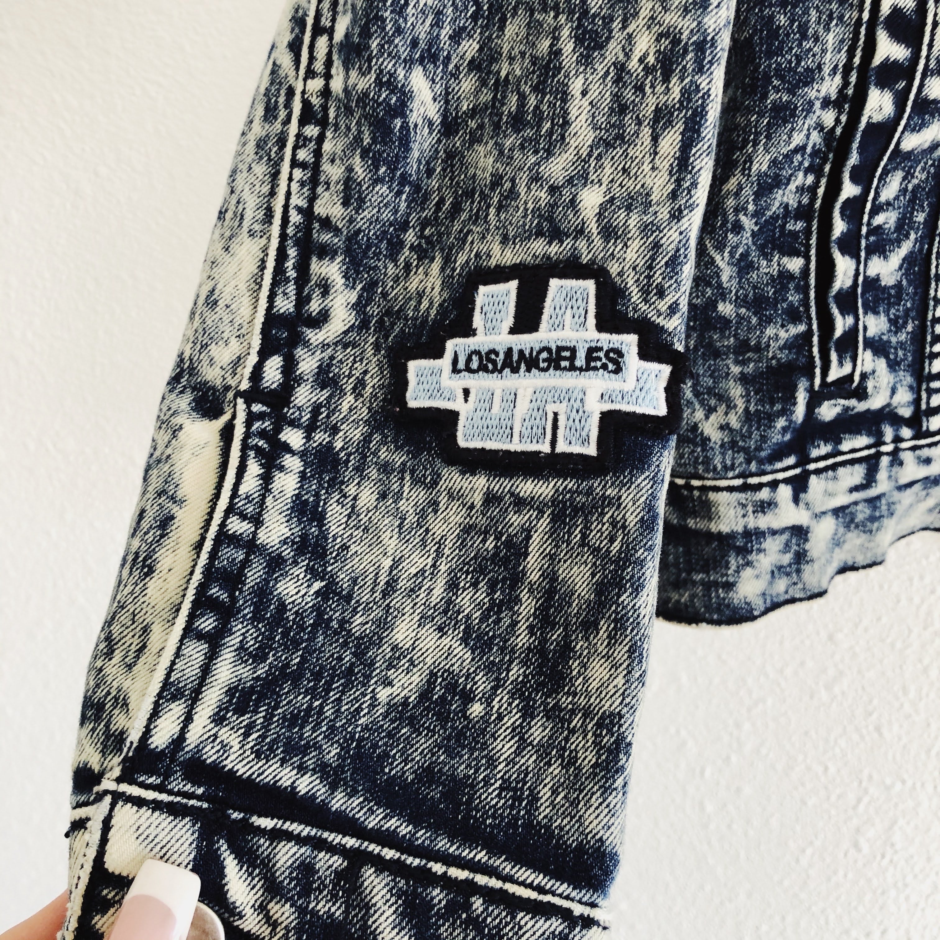 Denim Los Angeles Patchwork Jacket