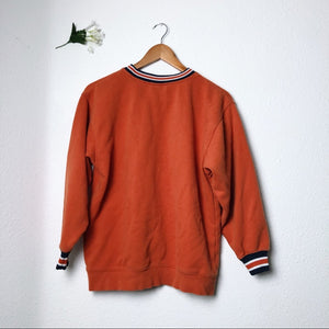 Vintage Orange Wildcats Crewneck Longsleeve Sweater