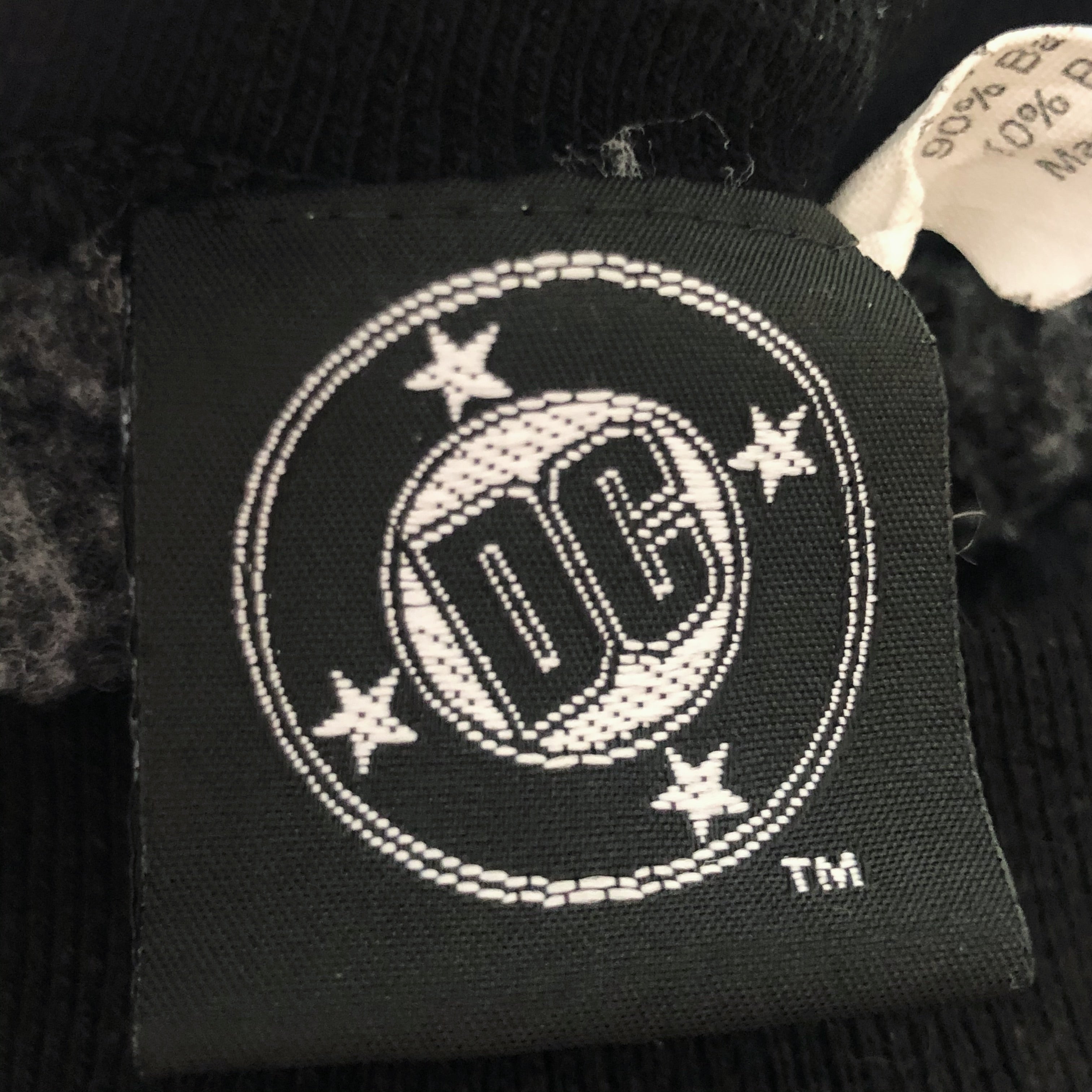 1996 Vintage Black Superman Crewneck