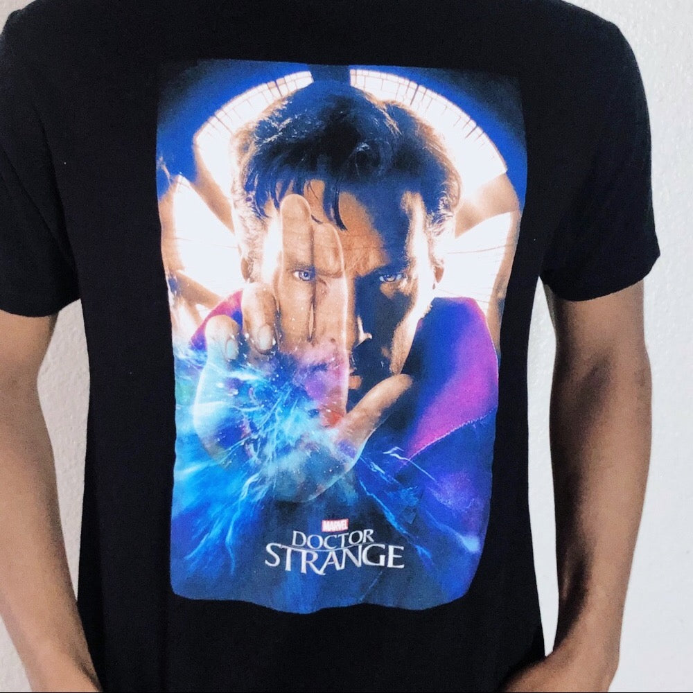 Black Doctor Strange Promo Graphic T-Shirt