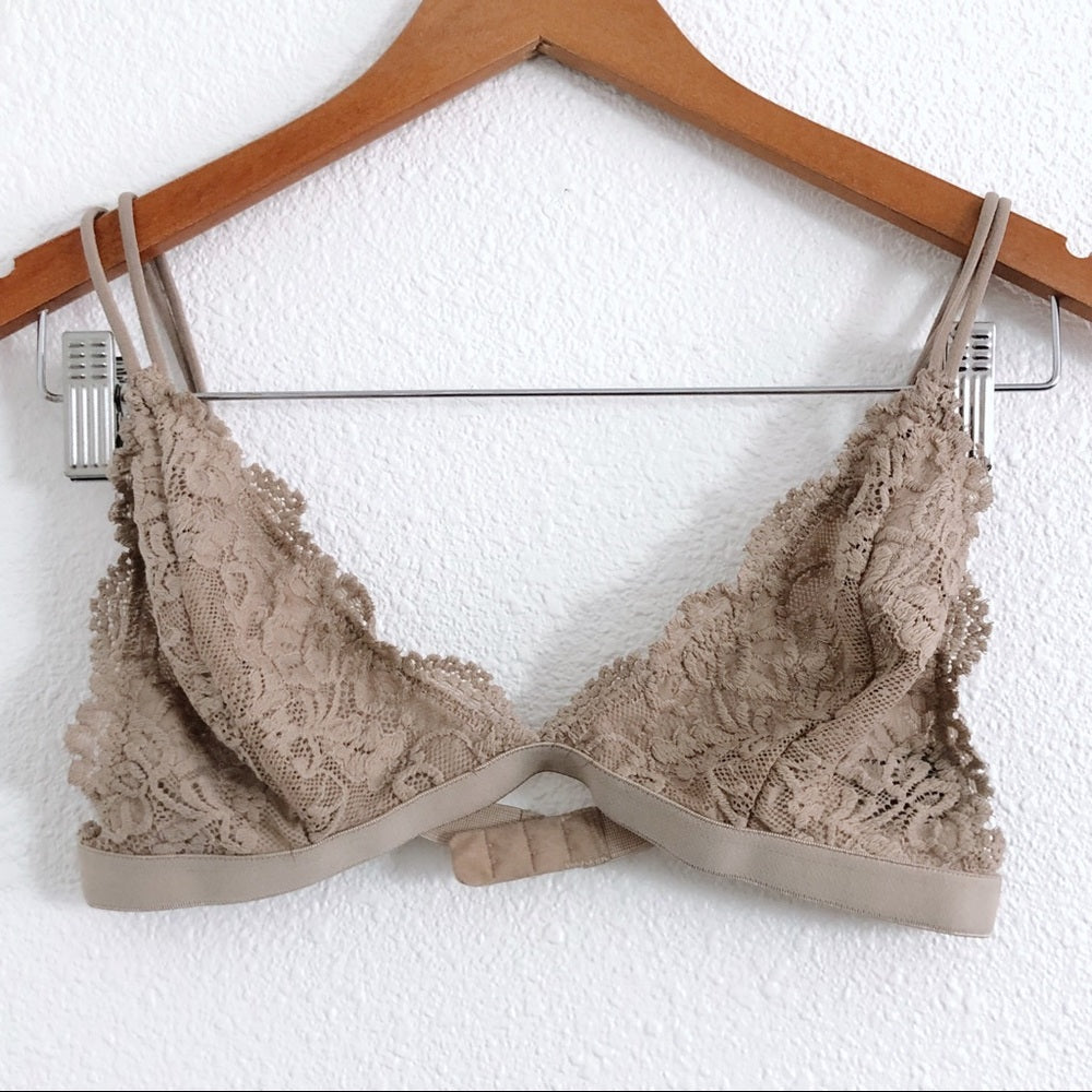 Lace Mesh Nude Cream Nollie Bralette