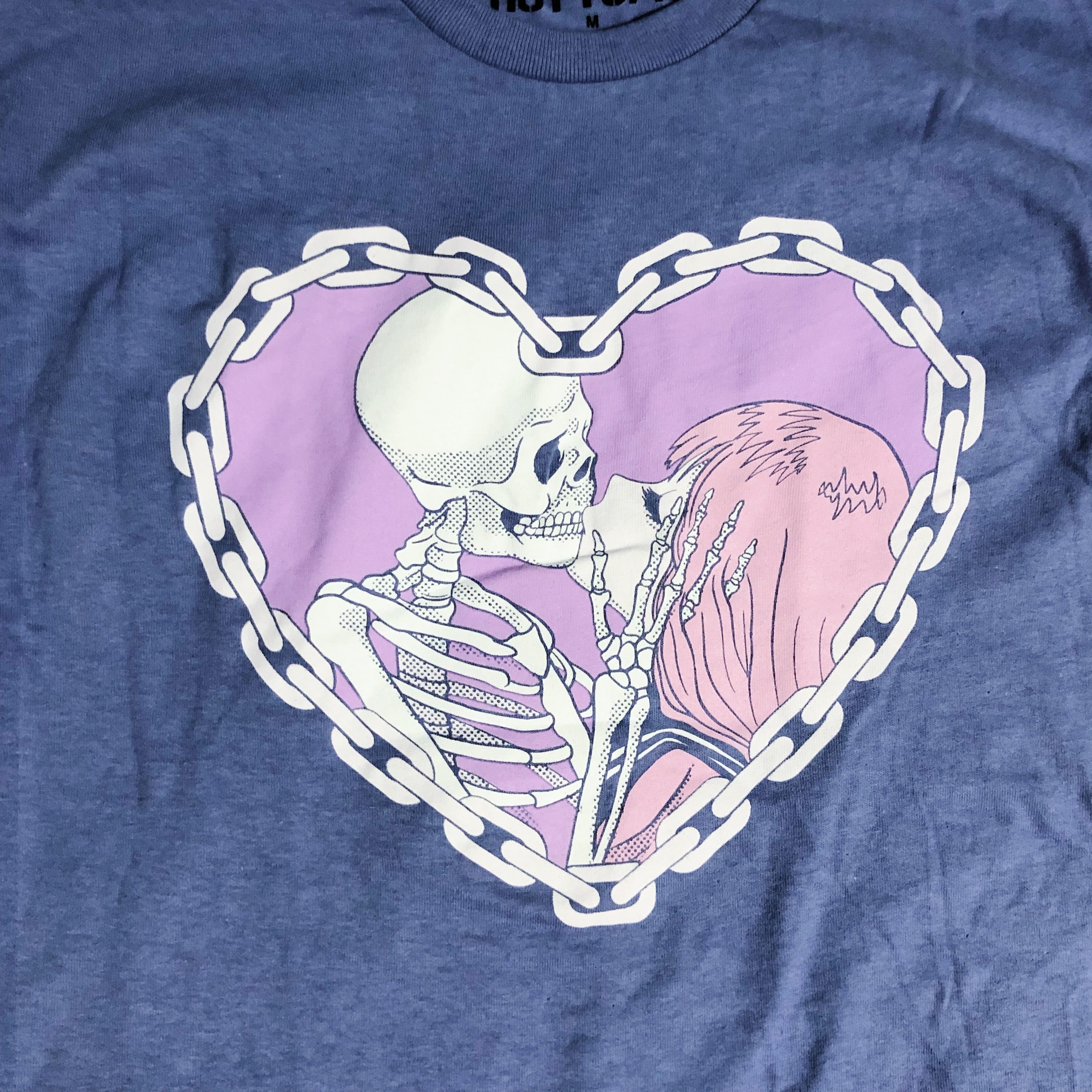 Skull & Bae Lavender Short Sleeve Graphic T-Shirt