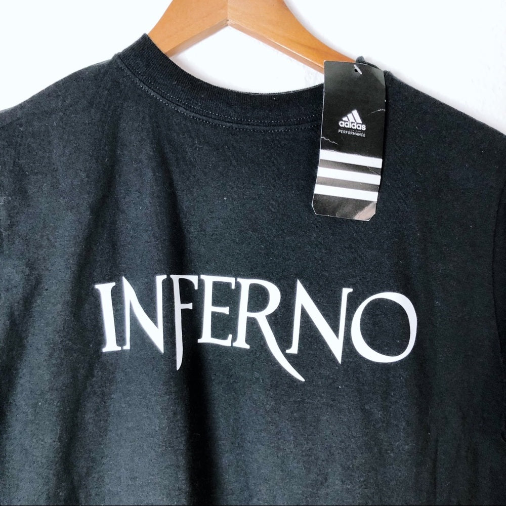 Adidas Unisex Inferno Short Sleeve Black T-Shirt