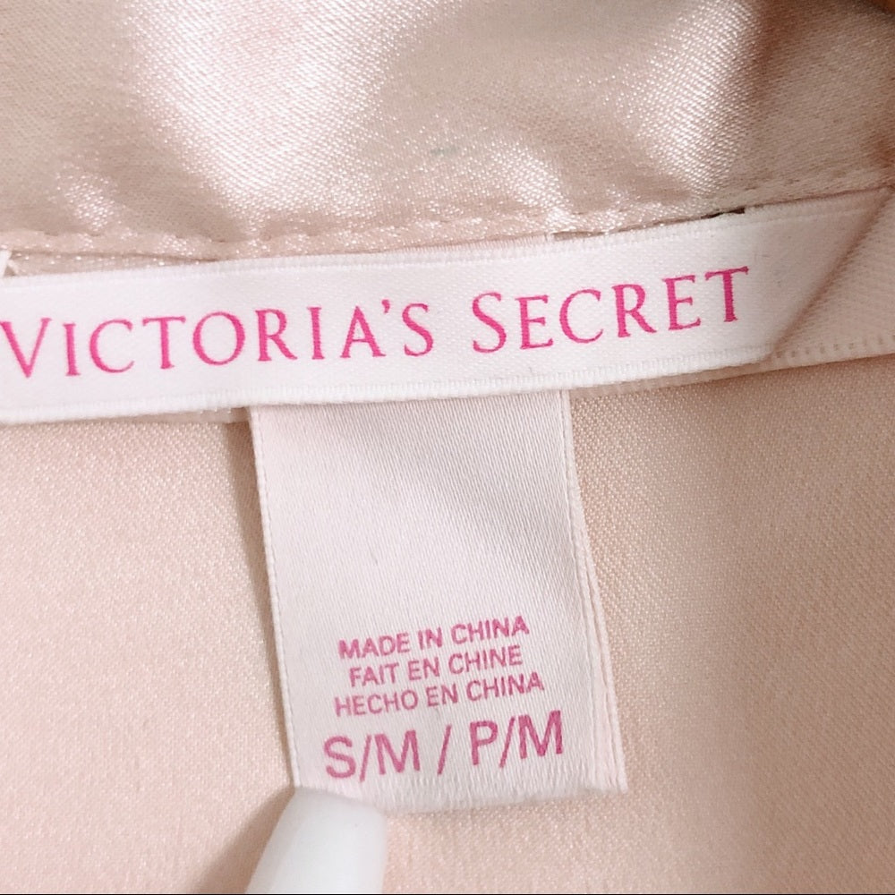 Rose Gold Pink Victoria’s Secret Lingerie Robe