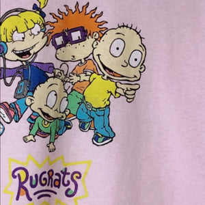 Nickelodeon 90’s Rugrats Pink Graphic Crop Top