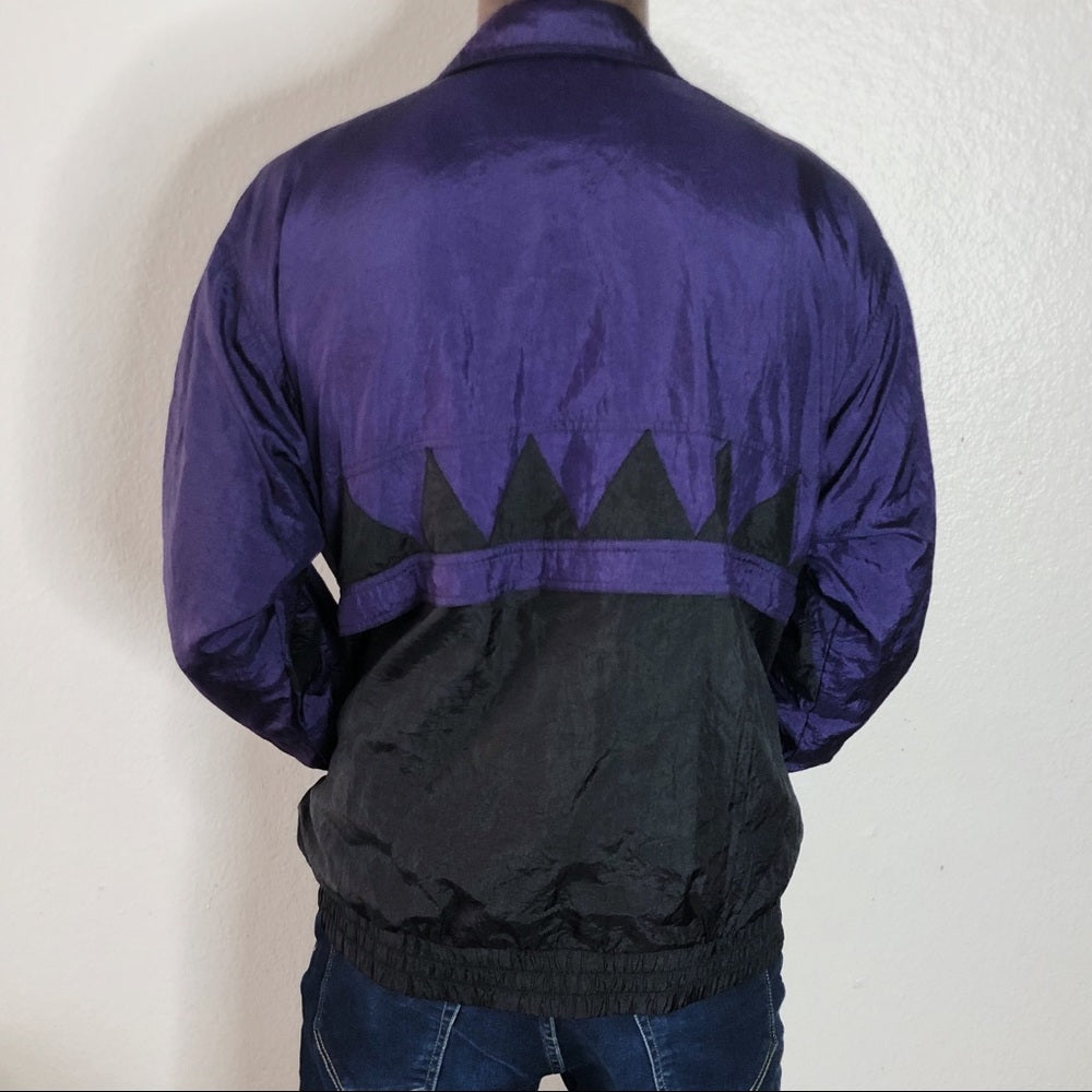 Vintage 90’s Purple & Black Unisex XL Jacket