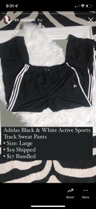 Adidas Black Sweatpants