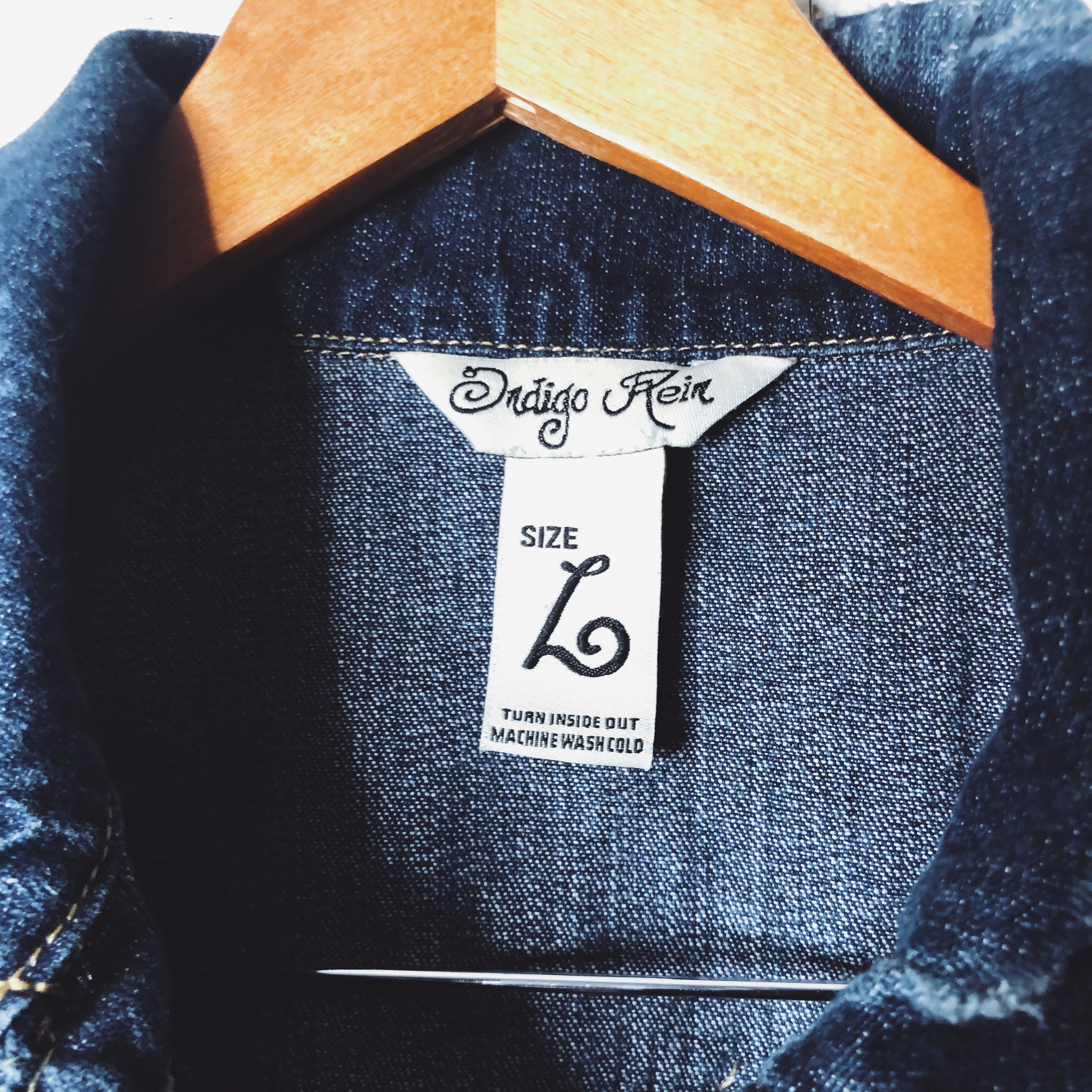 Dark Denim Button Up Cropped Jacket