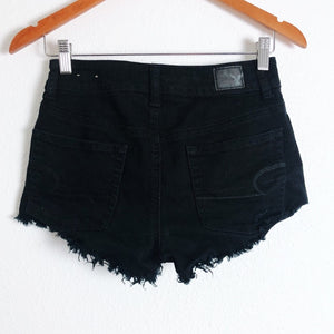 Black American Eagle Hi Rise Festival Shorts