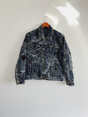 Denim Los Angeles Patchwork Jacket