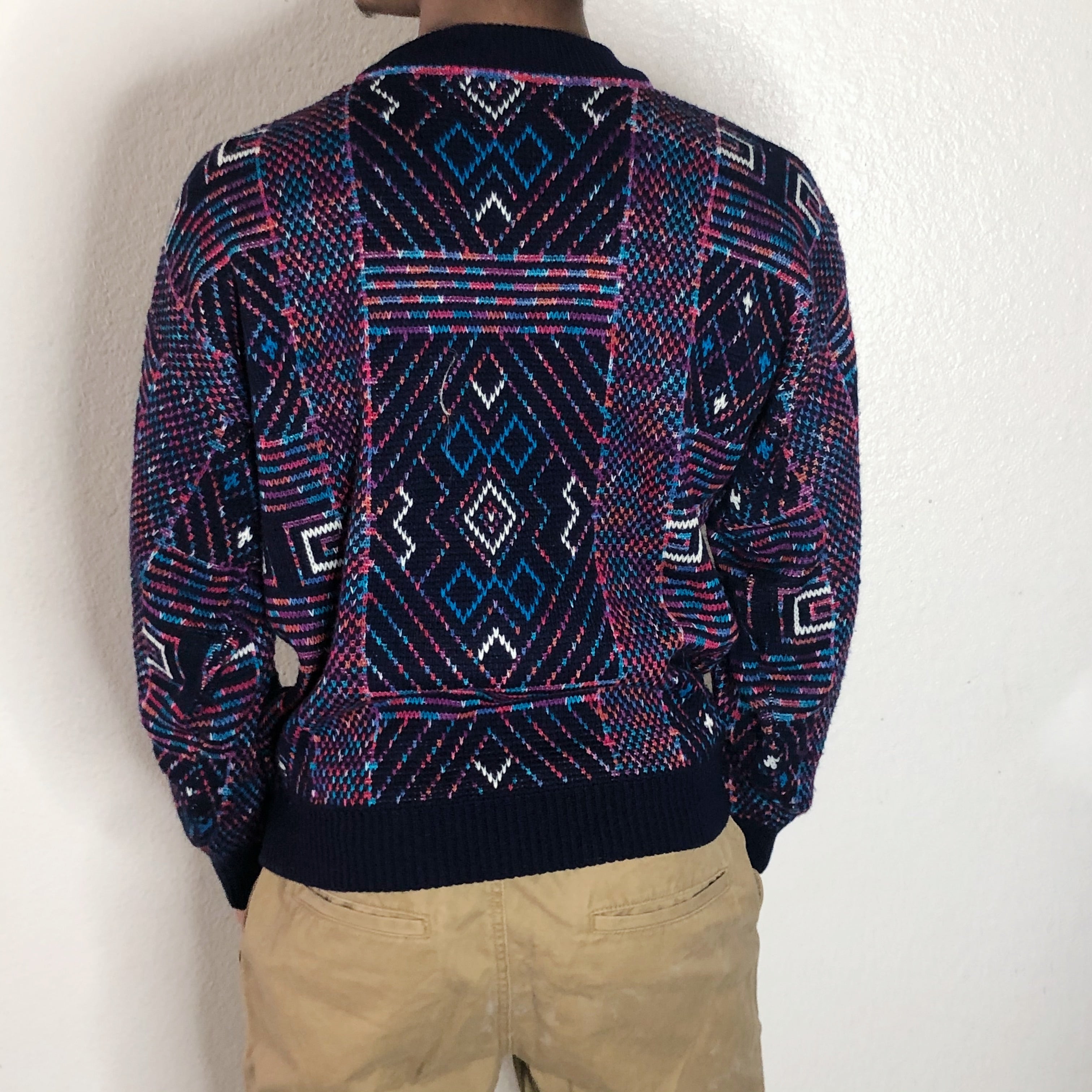 Vintage Purple Aztec McGregor Sweater