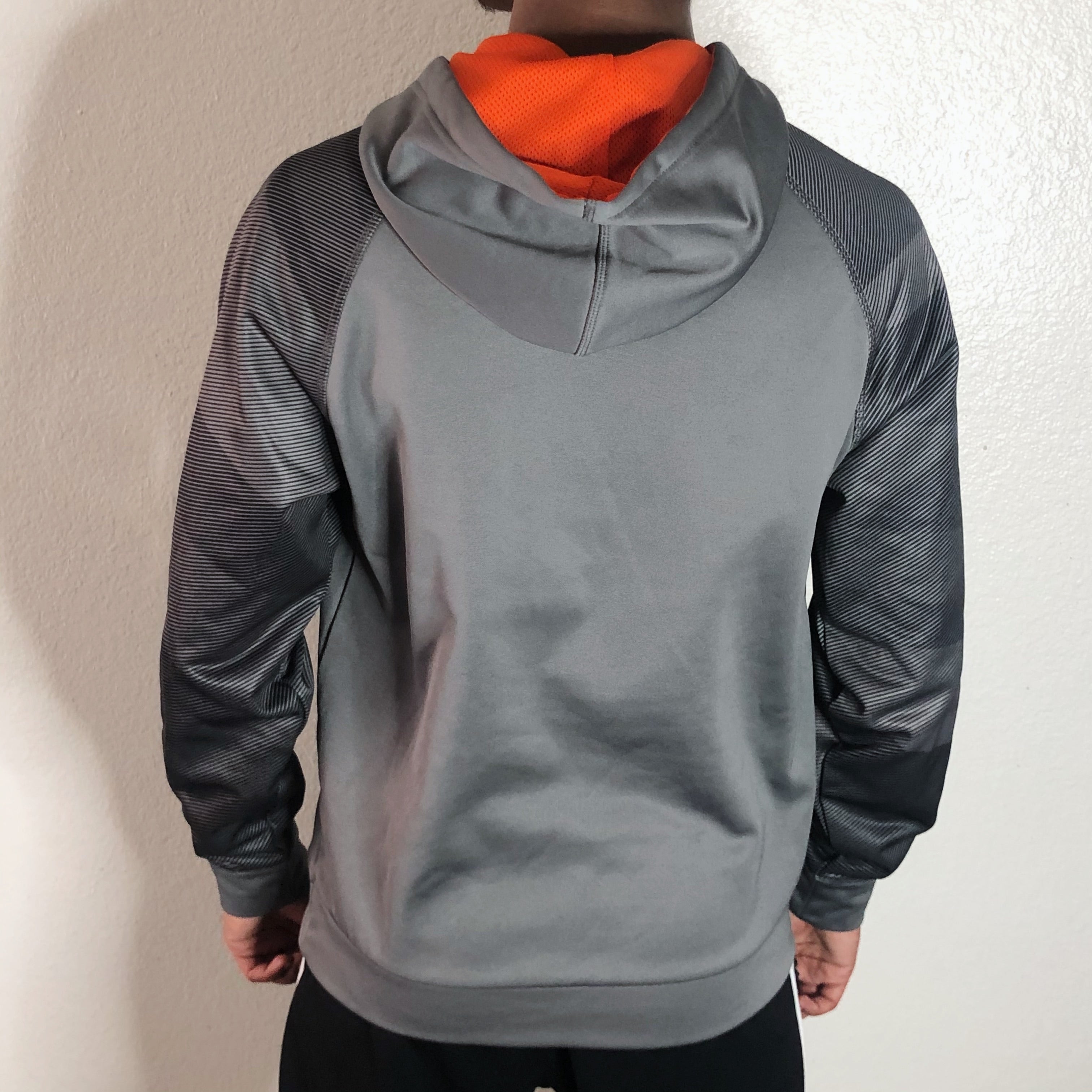 Broncos Gray and Orange Hoodie