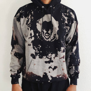 Custom Pennywise Acid Wash Eco Smart Hoodie