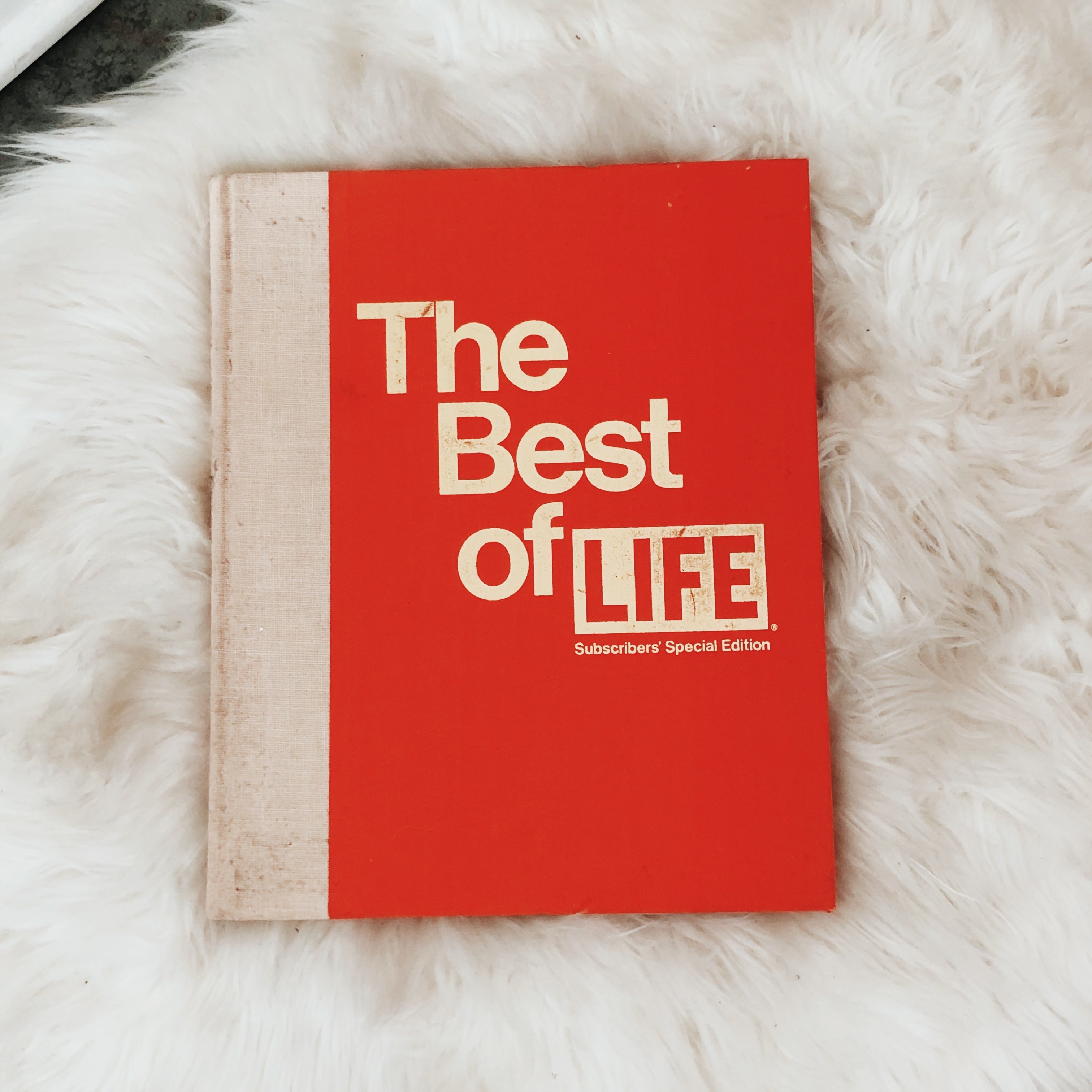 The Best of Life: Subscribers Special Edition- Vintage Coffee Table Book