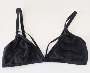 Urban Outfitters Black Strapped Bralette