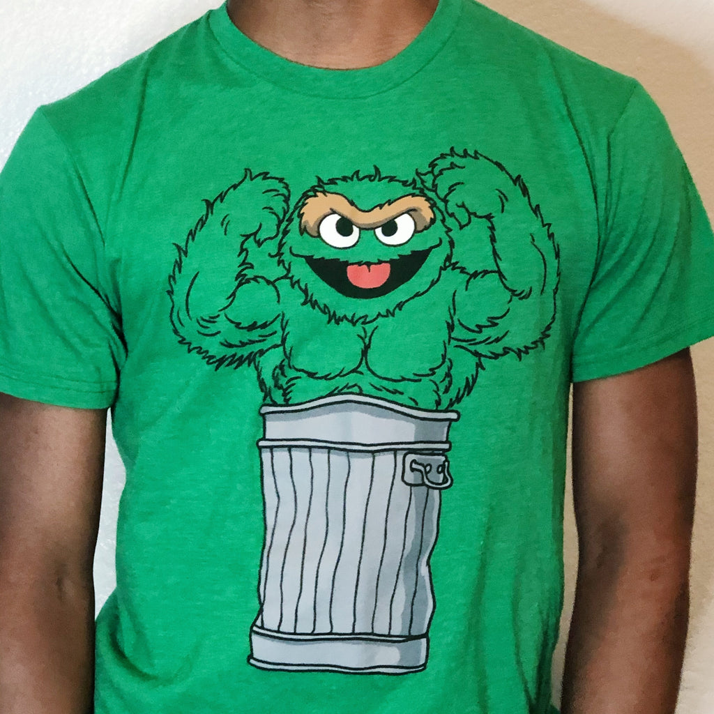 Swole Oscar the Grouch Vintage Tee