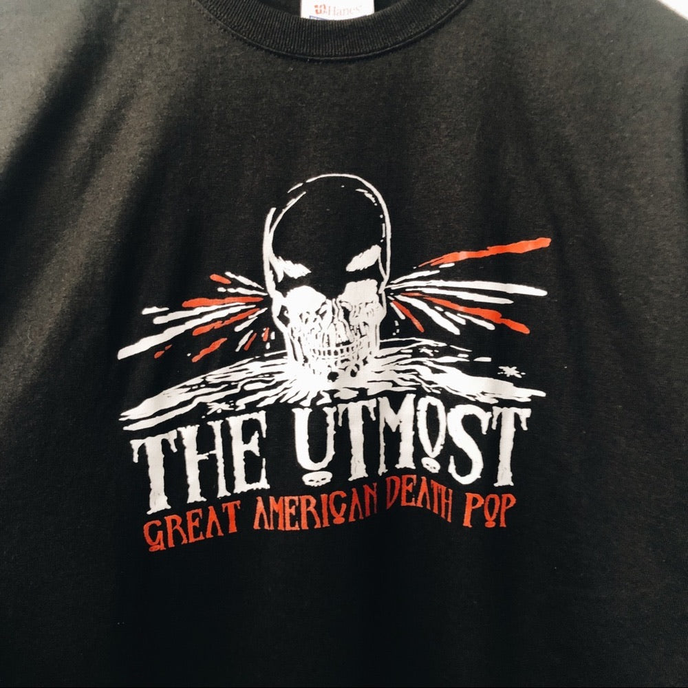 The Utmost Great American Death Pop Black Band Tee